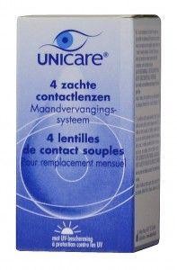 Unicare Maandlenzen -4.50 (4 Stuks)