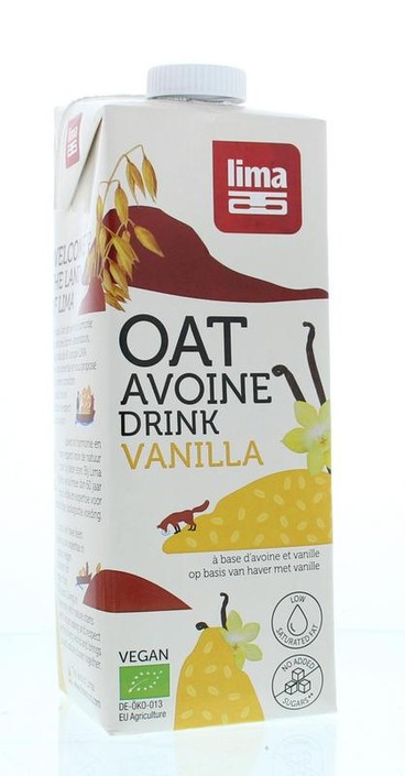 Lima Oat drink vanilla bio (1 Liter)