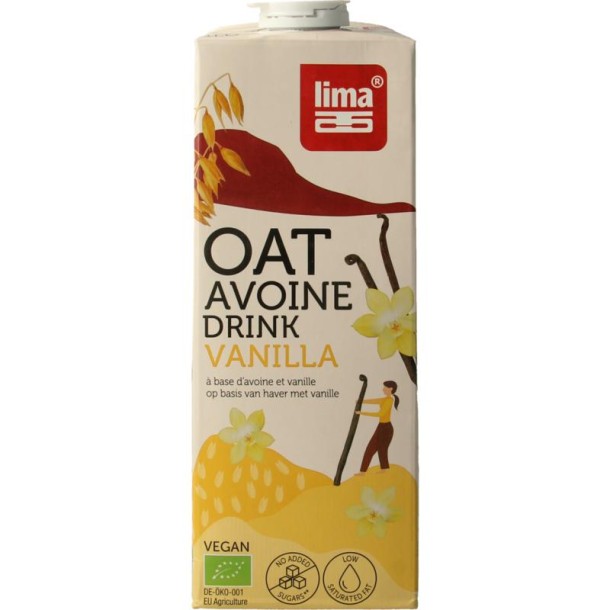 Lima Oat drink vanilla bio (1 Liter)