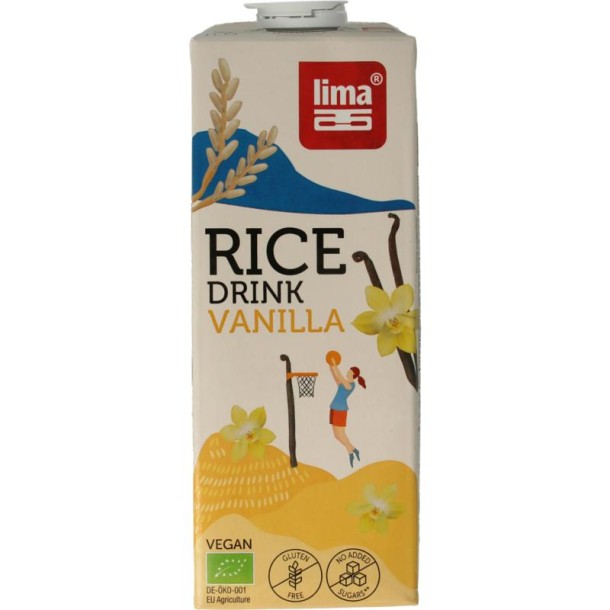 Lima Rice drink vanilla bio (1 Liter)