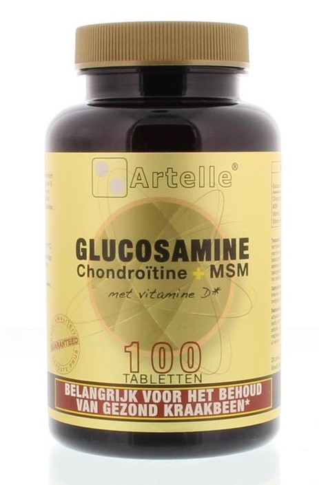 Artelle Glucosamine chondroitine msm (100 Tabletten)