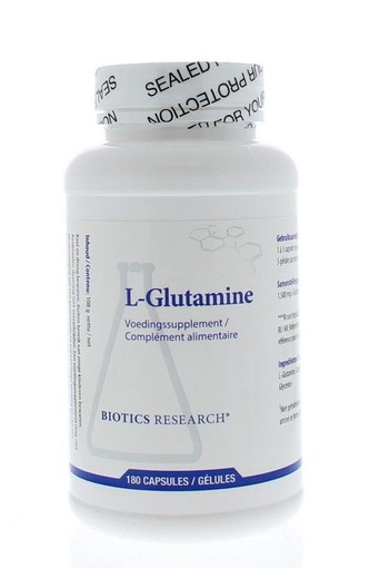 Biotics L-Glutamine (180 Capsules)