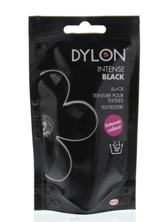 Dylon Handwas verf intense black (50 Gram)