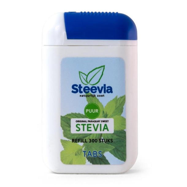 Steevia Stevia tablet navulling (300 Stuks)