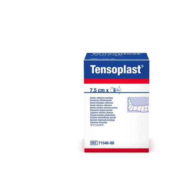 Tensoplast Elastische kleefzwachtel 7.5cm (1 Rol)
