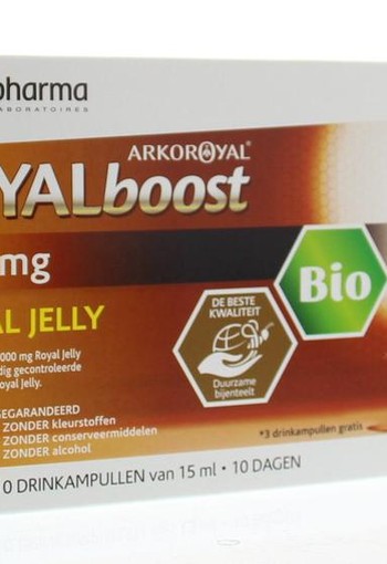 Royal Boost Royal Jelly boost (7 + 3) 15ml per ampul bio (10 Ampullen)