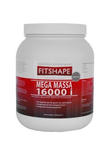 Fitshape Mega 16000 I aardbei (2500 Gram)