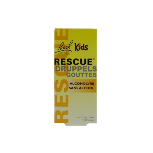 Bach Rescue Rescue remedy kids druppels (10 Milliliter)