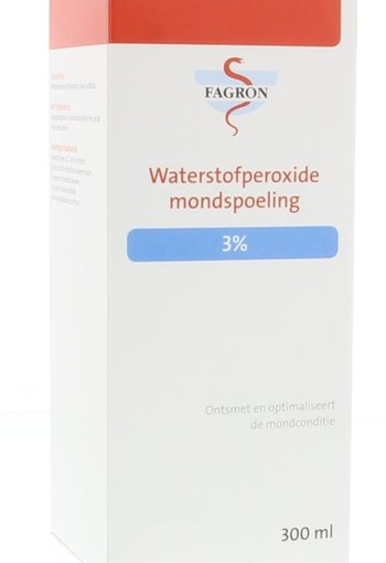 Fagron Waterstofperoxide 3% (300 Milliliter)