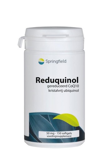 Springfield Reduquinol ubiquinol 50 mg (150 Softgels)