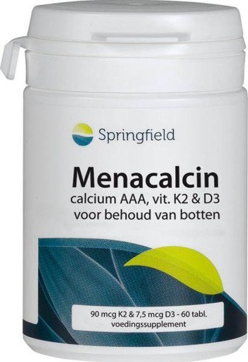 Springfield Menacalcin vitamine K2 (60 Tabletten)