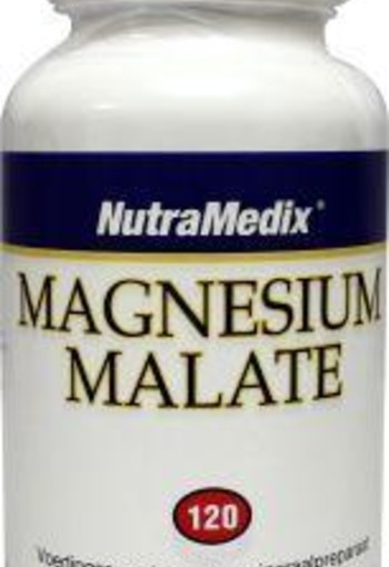 Nutramedix Magnesium malaat (120 Vegetarische capsules)