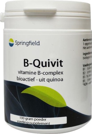 Springfield B-quivit B complex (100 Gram)