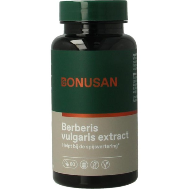 Bonusan Berberis vulgaris extract (60 Vegetarische capsules)