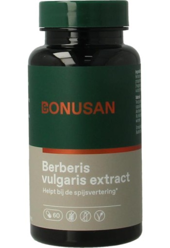 Bonusan Berberis vulgaris extract (60 Vegetarische capsules)