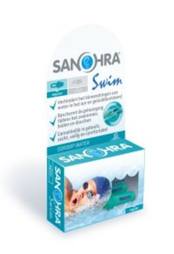 Sanohra Oordop water swim regular / volwassen (1 Paar)