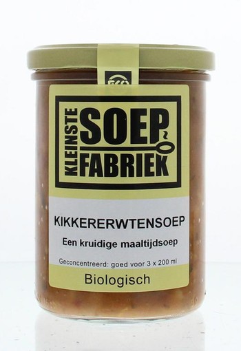 Kleinstesoepfabr Kikkererwtensoep bio (400 Milliliter)