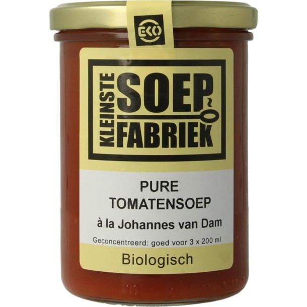 Kleinstesoepfabr Pure tomatensoep bio (400 Milliliter)