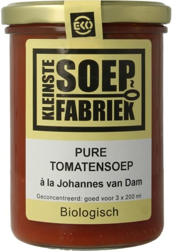 Kleinstesoepfabr Pure tomatensoep bio (400 Milliliter)