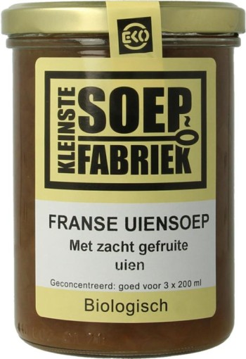 Kleinstesoepfabr Franse uiensoep vegetarisch bio (400 Milliliter)