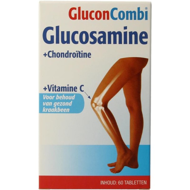 Glucon Combi Glucosamine & chondroitine vitamine C (60 Tabletten)