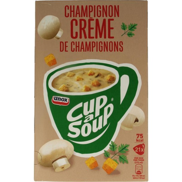 Cup A Soup Champignon soep (21 Zakjes)