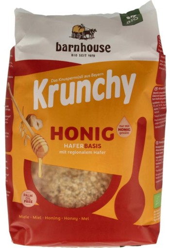 Barnhouse Krunchy honing bio (600 Gram)