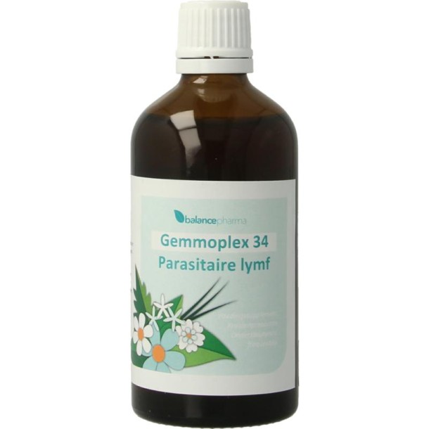 Balancepharma HGP034 Gemmoplex parasitaire lymf (100 Milliliter)