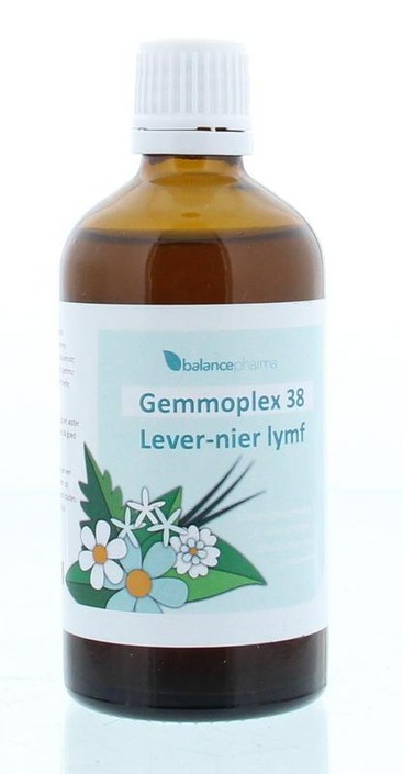 Balancepharma HGP038 Gemmoplex lever-nier lymf (100 Milliliter)