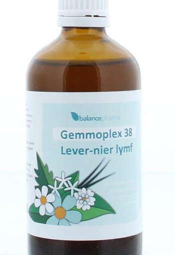 Balance Pharma HGP038 Gemmoplex lever-nier lymf (100 Milliliter)