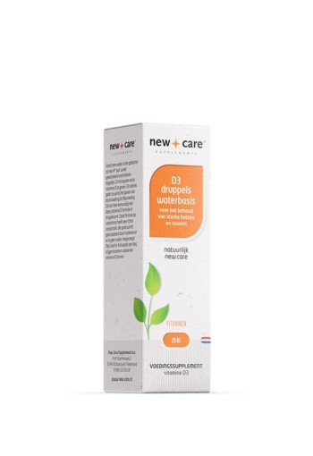 New Care D3 druppels waterbasis (25 Milliliter)