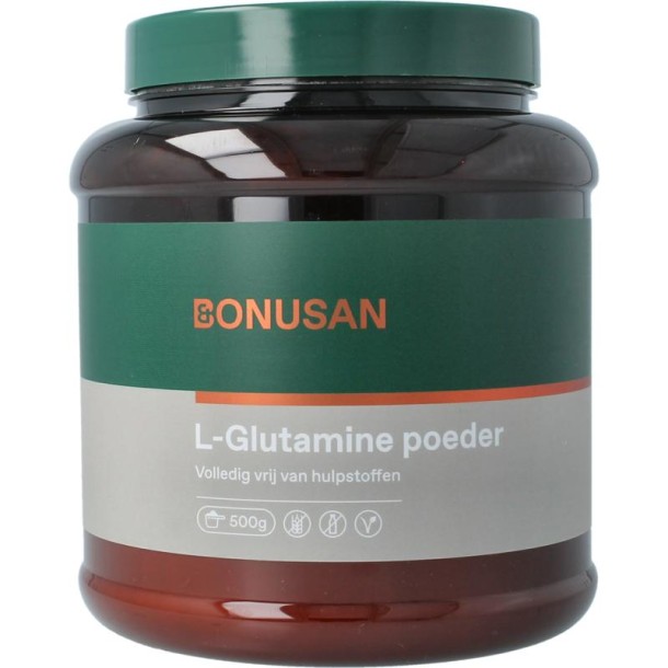 Bonusan L-Glutamine poeder (500 Gram)