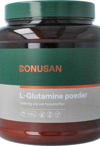 Bonusan L-Glutamine poeder (500 Gram)