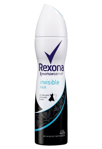 Rexona Deodorant spray invisible aqua (150 Milliliter)