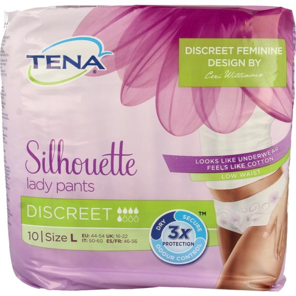 Tena Protect underwear women discreet large (10 Stuks)
