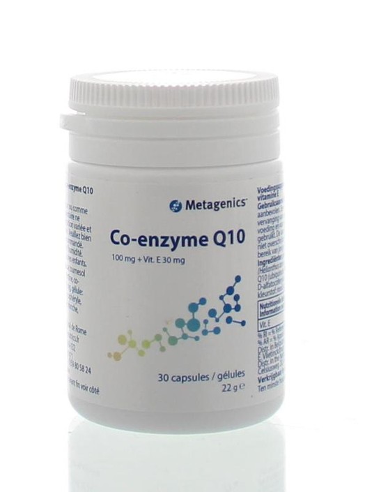 Metagenics Co enzyme Q10 100mg (30 Capsules)