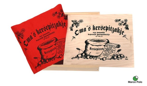 Marco Polo Kersenpitkussen oma's in kist (1 Stuks)