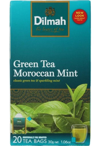 Dilmah Moroccan mint green tea selection (20 Zakjes)