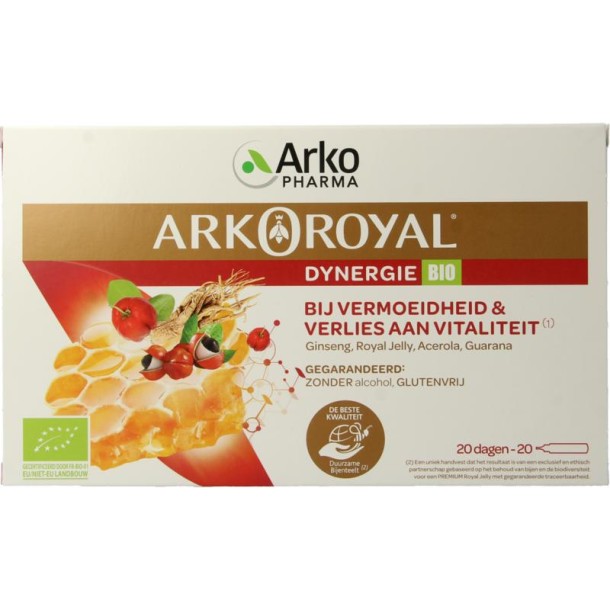 Arko Royal Royal dynergie bio (20 Ampullen)