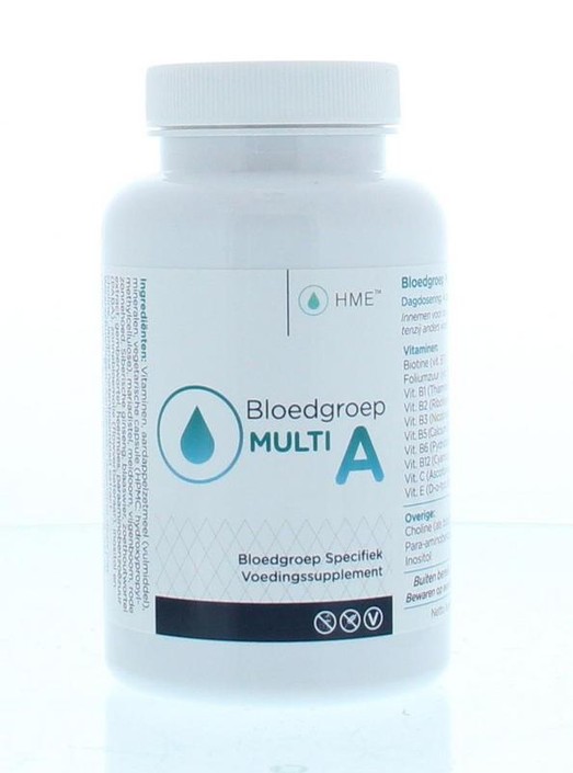 HME Bloedgroep multi A (120 Capsules)