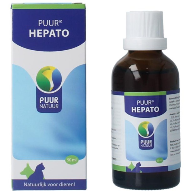 Puur Hepato hond / kat (50 Milliliter)