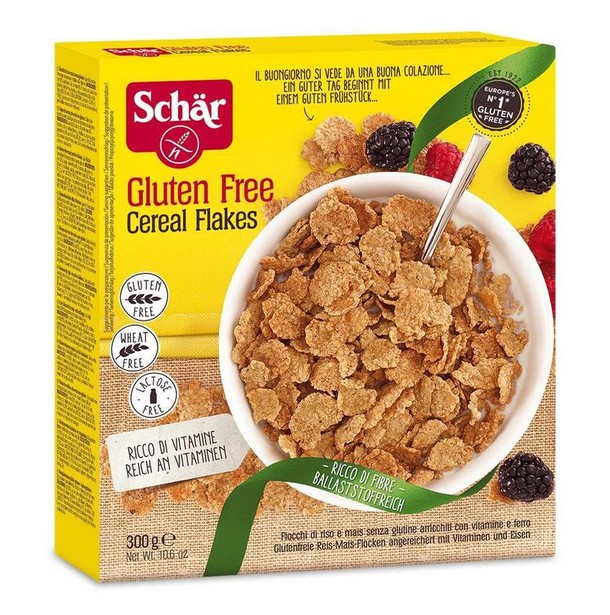 Dr Schar Cereal flakes glutenvrij (300 Gram)