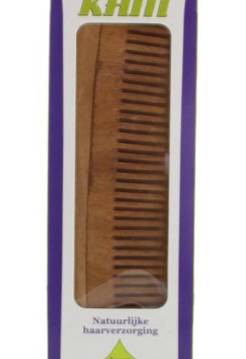 Holisan Neem houten kam recht fijn (1 Stuks)