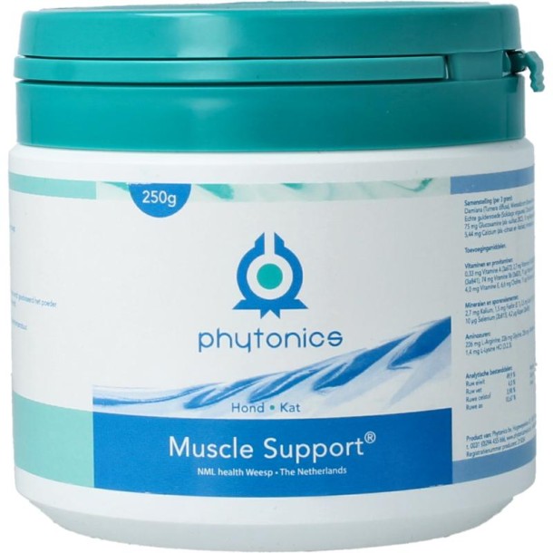 Phytonics Muscle support hond en kat (250 Gram)