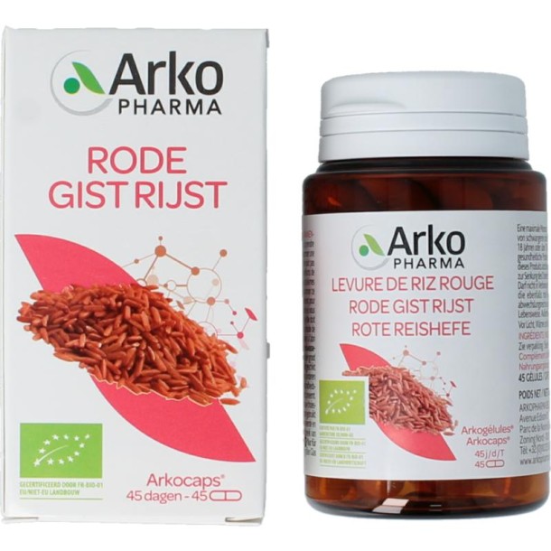 Arkocaps Rode gist rijst bio (45 Capsules)