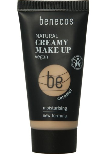 Benecos Natural creamy make up foundation caramel (30 Milliliter)