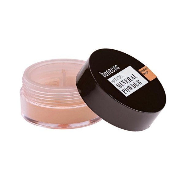 Benecos Natural loose mineral powder medium beige (6 Gram)