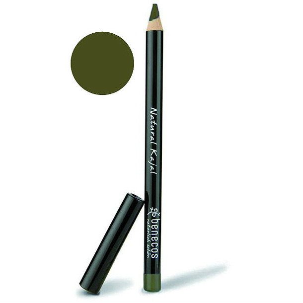 Benecos Natural kajal eyepencil olijf groen (1 Stuks)