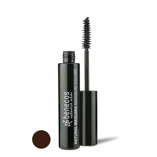 Benecos Natural mascara maximum volume smooth brown (8 Milliliter)