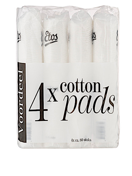 Etos Wat­ten­schijf­jes 4-pack 320 stuks